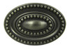 1-1/2" Ashton Oval Knob - Weathered Nickel