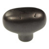1-7/8" Carbonite Cabinet Knob - Black Iron