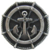 1-5/16" Dia. Ship's Wheel Knob - Antique Pewter