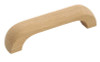 96mm CTC Natural Woodcraft Cabinet Pull - Unfinished Wood