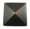 1-1/4" Square Cairo Knob - Oil-Rubbed Bronze