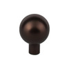 1-1/8" Dia. Brookline Round Knob - Oil Rubbed Bronze