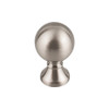 1" Dia. Kara Round Knob - Brushed Satin Nickel