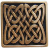 1-3/8" Celtic Isles Knob - Antique Copper