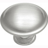 1-3/8" Dia. Conquest Cabinet Knob - Satin Nickel