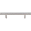 3-3/4" CTC Hollow Bar Pull - Brushed Stainless Steel