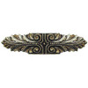 3" CTC Opulent Scroll Pull - Brite Brass