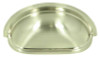 3" CTC Traditional Style Cup Pull - Satin Nickel