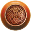 1-1/2" Dia. Celtic Isles / Cherry Knob - Antique Copper