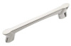 96mm CTC Wisteria Cabinet Pull - Bright Nickel