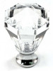 1-1/16" Octagonal Crystal Knob