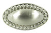 1-3/8" Austin Oval Knob - Satin Nickel