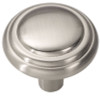 1-1/8" Dia. Bel Aire Cabinet Knob - Satin Nickel