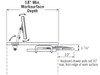 Surface Mount Kit for Flat Panels