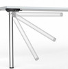 29" Tall, Heavy Duty, Single Folding Table Leg