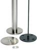 Serri Bolt Down Stainless Steel Base For Glass