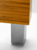 2 inch square stainless leg supporting table