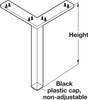 1" Square-L Leg 1" Square-L Leg