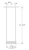 17 3/4 adjustable coffee leg dimentions 17 3/4 adjustable coffee leg dimentions