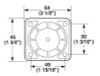 4-3/4" Single Wheel Caster