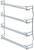 Chrome Wire Spice Rack