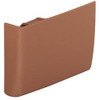 Cover for Cabinet Hanger, plastic, brown, left hand