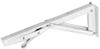 Folding Bracket, steel, black, 300mm