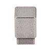 3/4" Square Sanctuary Tapered Knob - Pewter Antique