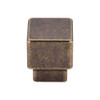 1" Square Sanctuary Tapered Knob - German Bronze