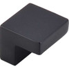 5/8" CTC Square Knob - Flat Black