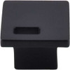 1-1/4" CTC Modern Metro Slot Knob - Flat Black