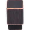 3/4" Square Sanctuary Tapered Knob - Tuscan Bronze