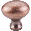 1-1/4" Egg Knob - Antique Copper