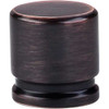 1-1/8" Dia. Oval Sanctuary Knob Medium - Tuscan Bronze