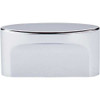 1-1/2" CTC Oval Sanctuary Slot Knob Medium - Polished Chrome