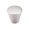 1-1/16" Cone Knob - Brushed Satin Nickel