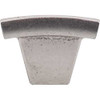 1-1/2" Arched Knob - Pewter Antique