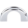 1-1/4" CTC Tango U Finger Pull - Polished Chrome