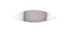 2-1/2" CTC Eyebrow Cup Pull - Brushed Satin Nickel