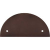 3-1/2" CTC Sanctuary Half Circle Backplate - Oil-rubbed Bronze