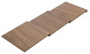 Fineline Spice Drawer Insert, walnut, stepped, 424 x 138 x 12mm