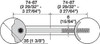 Zipbolt UT 10.700, 35 x 165mm, draw bolt, 6mm steel bolt, zinc housing, zinc plated