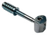 Zipbolt UT 13.500, 25 x 90mm,  kd connector, 8mm steel bolt, zinc housing, zinc plated