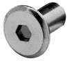 JCN Nut Screw 13mm, steel, nickel-plated, 1/4-20