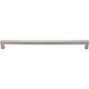 12" CTC Square Bar Pull - Brushed Satin Nickel