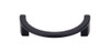 3-1/2" CTC Half Circle Open Pull - Flat Black