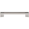 5" CTC Sanctuary Flat Rail Pull - Polished Nickel