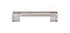 3-1/2" CTC Sanctuary Flat Rail Pull - Brushed Satin Nickel