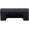 2" CTC Modern Metro Tab Pull - Flat Black