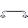 3-3/4" CTC Oculus Oval Pull - Polished Chrome